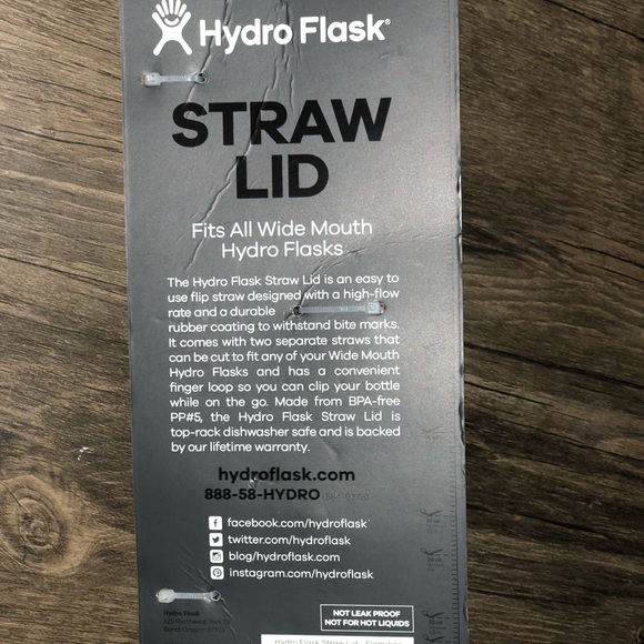 Hydro Flask Flamingo Pink Straw Lid Sold Out Color - Picture 2 of 3